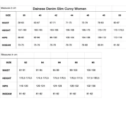 Denim Slim Curvy Women