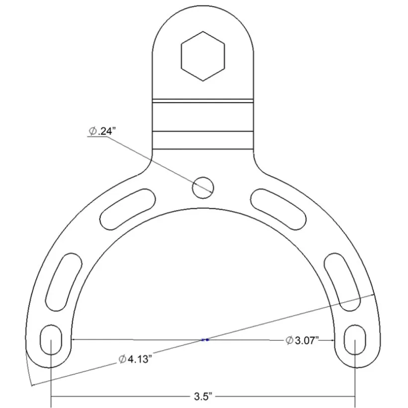 Gas Tank Ball Base Small