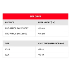 Pro-Armor Back Long 2.0