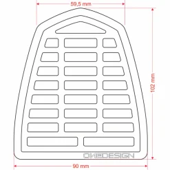 Tank Pad Leather Soft Touch