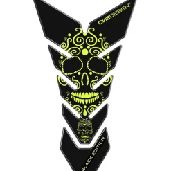 Tank Pad Skull Black Edition